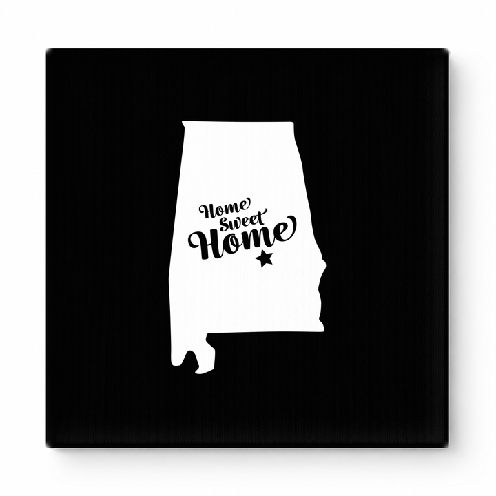 Home Sweet Montgomery — Alabama State Silhouette