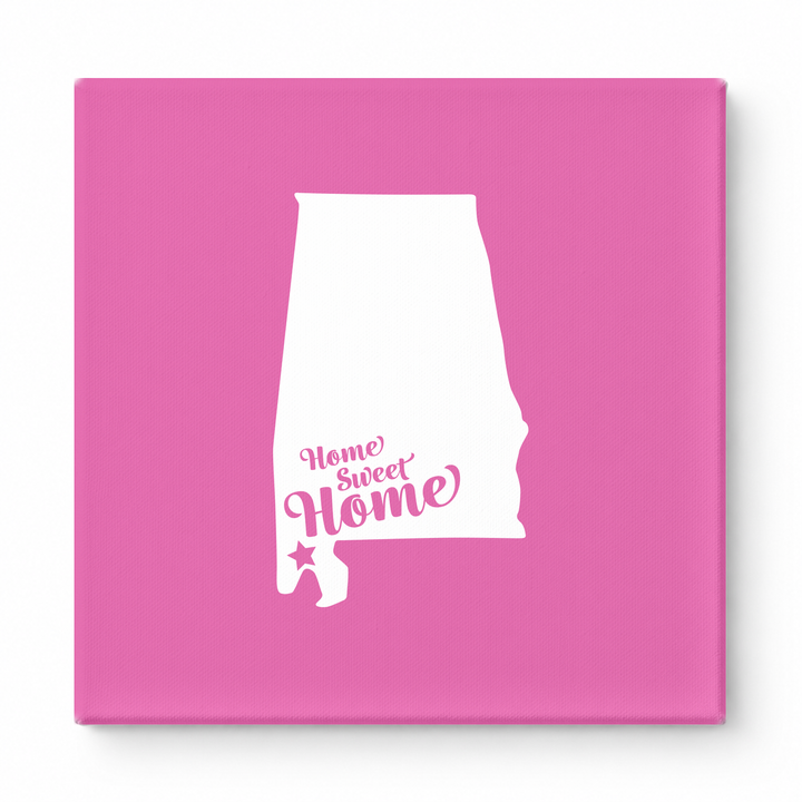 Home Sweet Mobile — Alabama State Silhouette