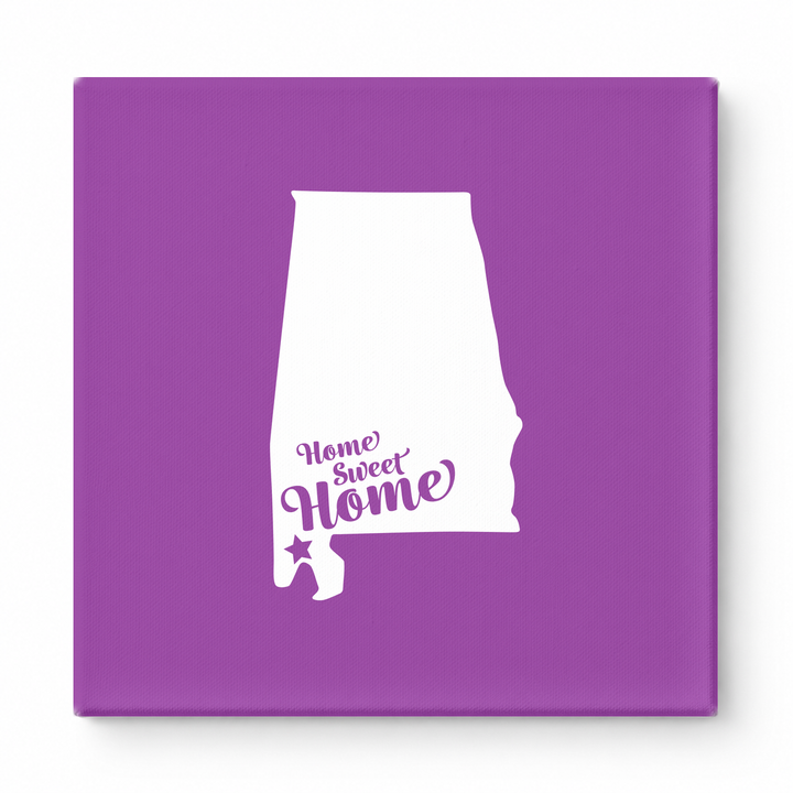 Home Sweet Mobile — Alabama State Silhouette