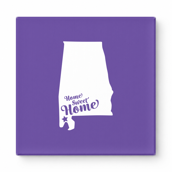 Home Sweet Mobile — Alabama State Silhouette