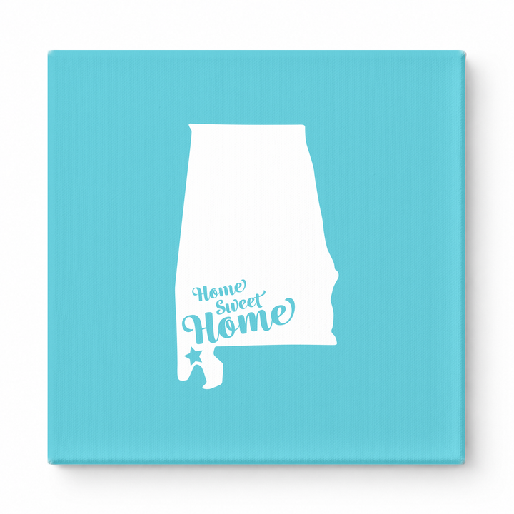 Home Sweet Mobile — Alabama State Silhouette