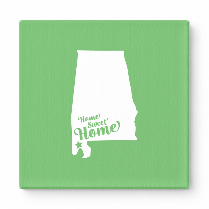 Home Sweet Mobile — Alabama State Silhouette