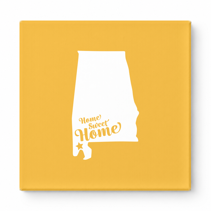 Home Sweet Mobile — Alabama State Silhouette