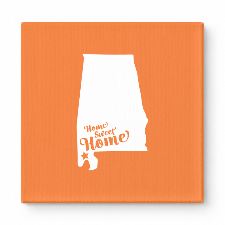 Home Sweet Mobile — Alabama State Silhouette