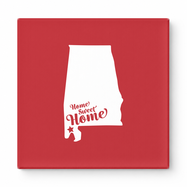 Home Sweet Mobile — Alabama State Silhouette