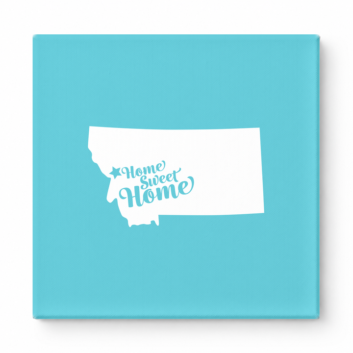 Home Sweet Butte — Montana State Silhouette
