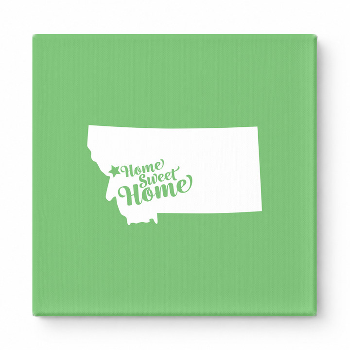 Home Sweet Butte — Montana State Silhouette