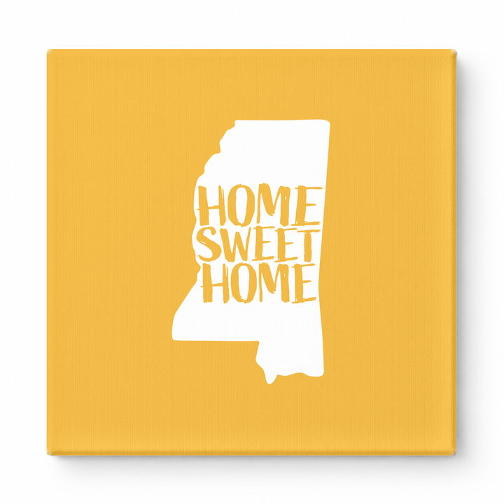 HOME SWEET HOME — Mississippi State Silhouette