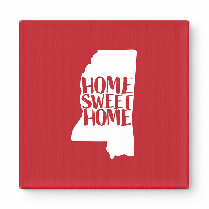 HOME SWEET HOME — Mississippi State Silhouette