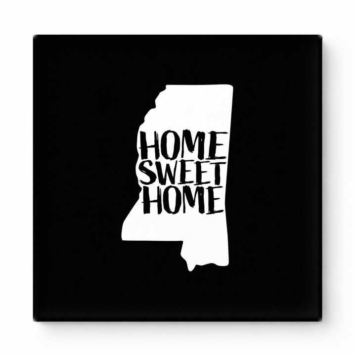 HOME SWEET HOME — Mississippi State Silhouette