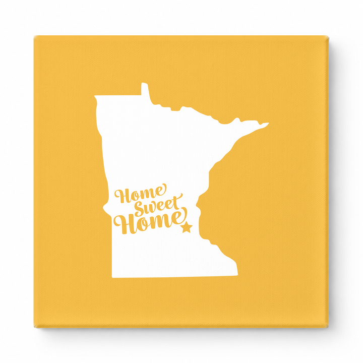 Home Sweet Minneapolis — Minnesota State Silhouette