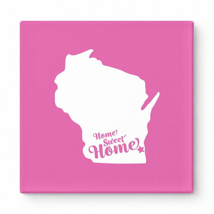 Home Sweet Kenosha — Wisconsin State Silhouette