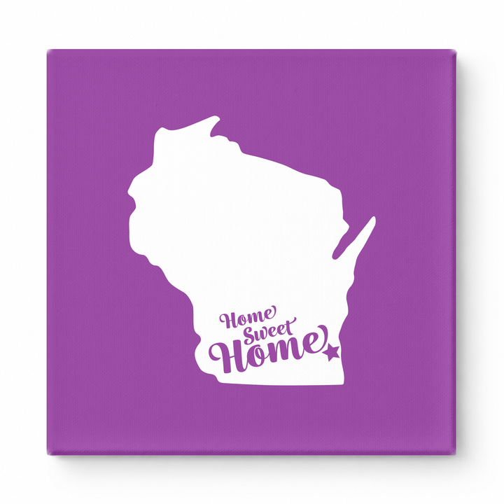 Home Sweet Milwaukee — Wisconsin State Silhouette