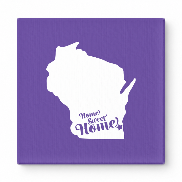 Home Sweet Milwaukee — Wisconsin State Silhouette