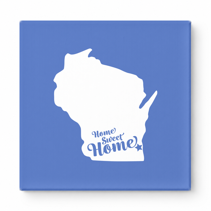 Home Sweet Milwaukee — Wisconsin State Silhouette