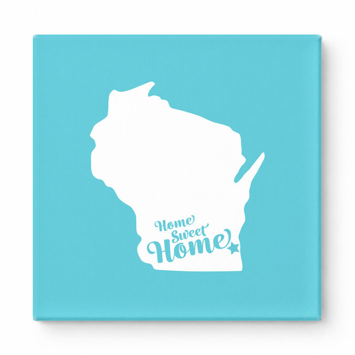 Home Sweet Kenosha — Wisconsin State Silhouette