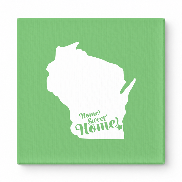 Home Sweet Milwaukee — Wisconsin State Silhouette