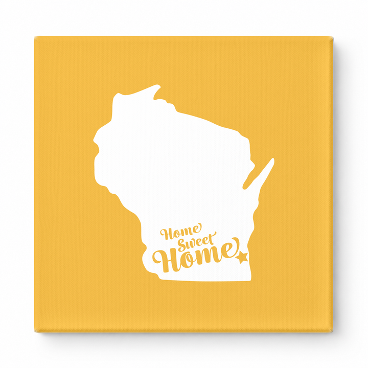 Home Sweet Milwaukee — Wisconsin State Silhouette
