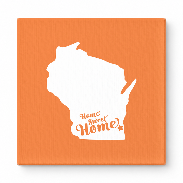 Home Sweet Milwaukee — Wisconsin State Silhouette