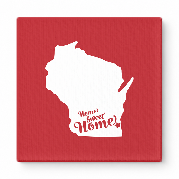 Home Sweet Milwaukee — Wisconsin State Silhouette