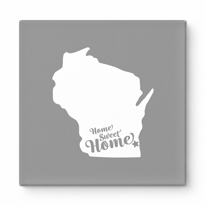 Home Sweet Milwaukee — Wisconsin State Silhouette