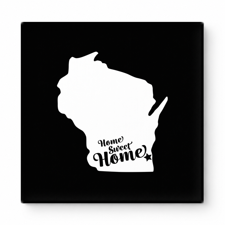 Home Sweet Milwaukee — Wisconsin State Silhouette