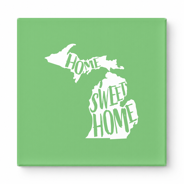 HOME SWEET HOME — Michigan State Silhouette