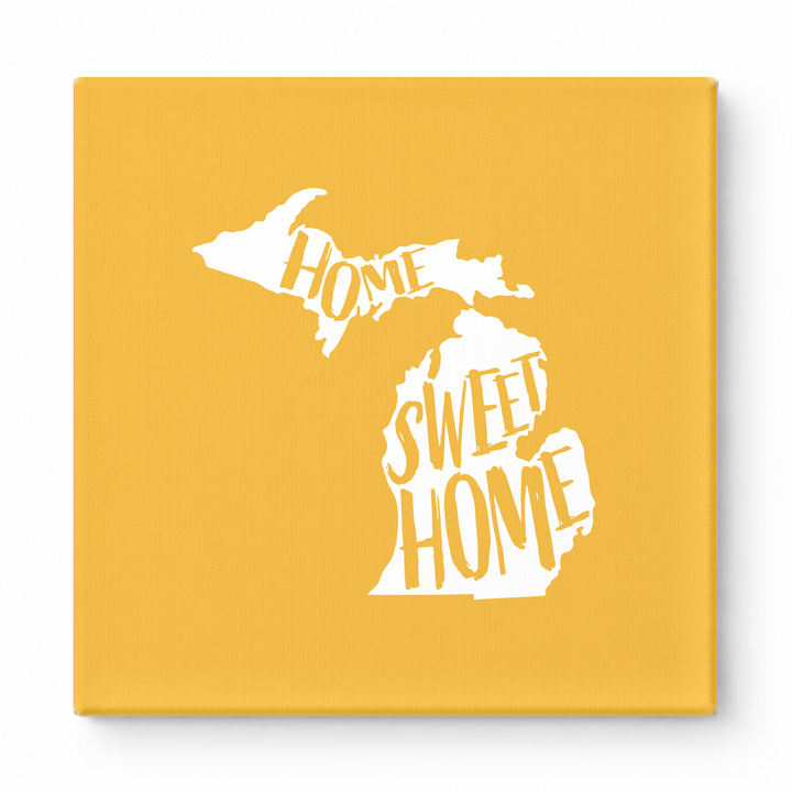 Home Sweet Home — Michigan State Silhouette