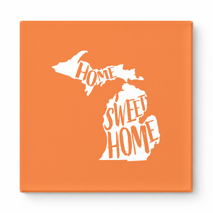 Home Sweet Home — Michigan State Silhouette