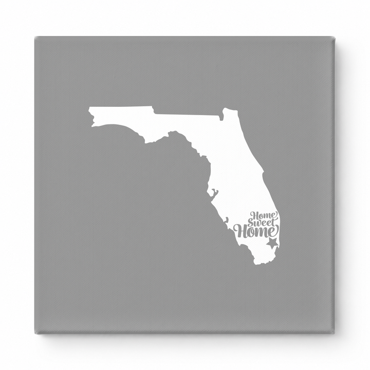 Home Sweet Palm Beach — Florida State Silhouette