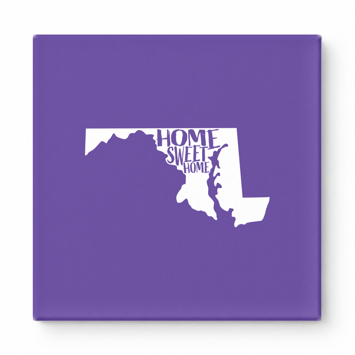 HOME SWEET HOME — Maryland State Silhouette