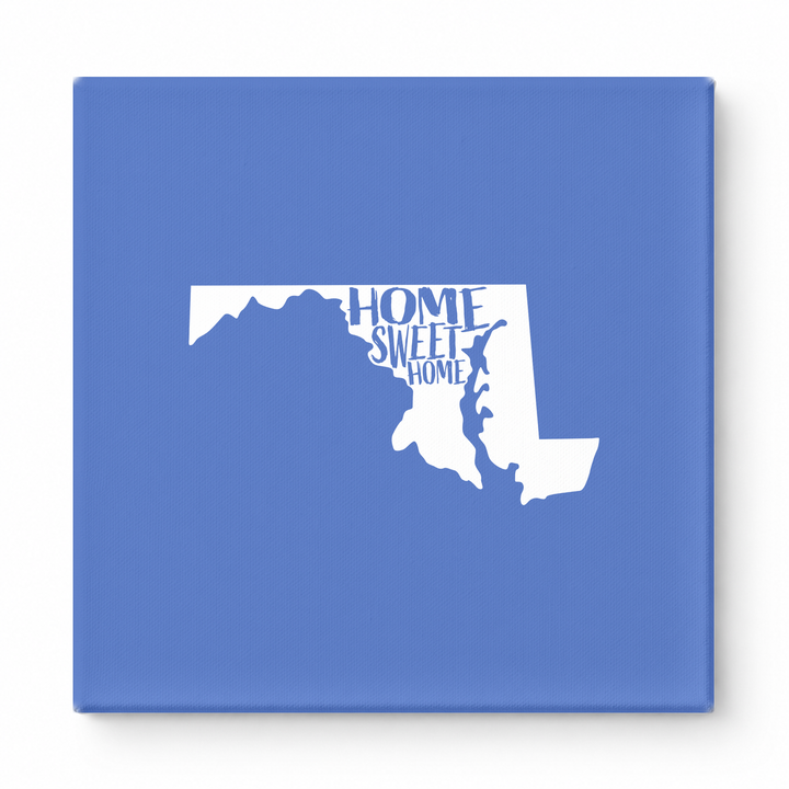 HOME SWEET HOME — Maryland State Silhouette