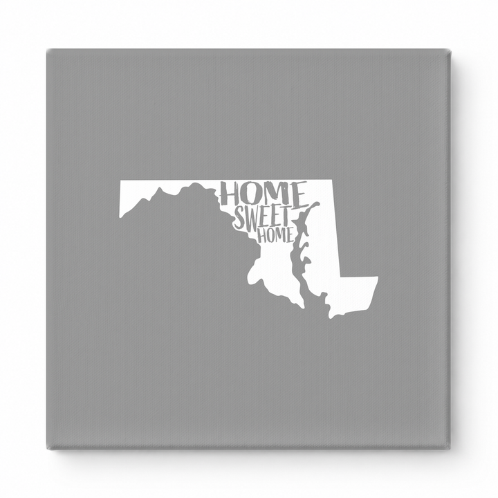 HOME SWEET HOME — Maryland State Silhouette
