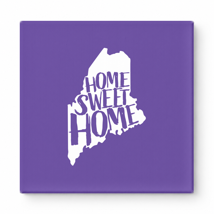HOME SWEET HOME — Maine State Silhouette