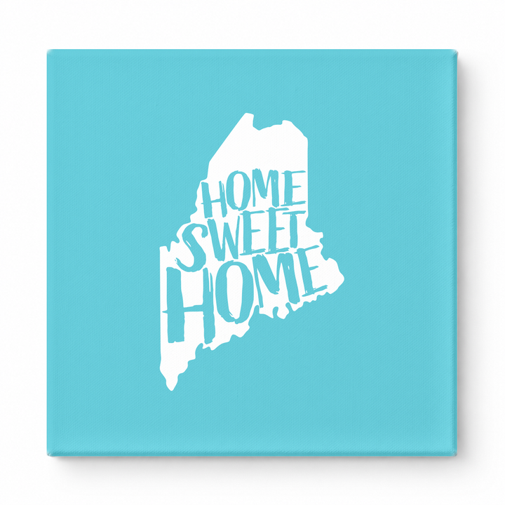 HOME SWEET HOME — Maine State Silhouette