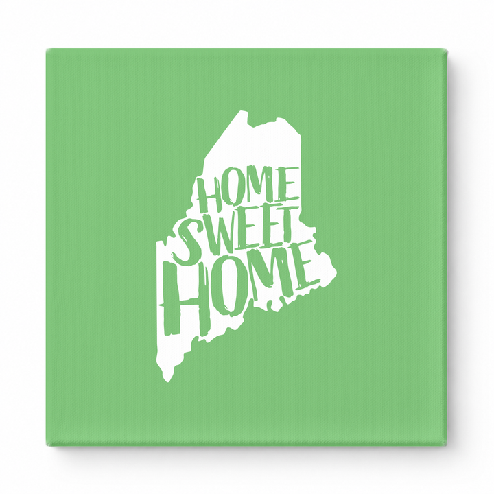 HOME SWEET HOME — Maine State Silhouette