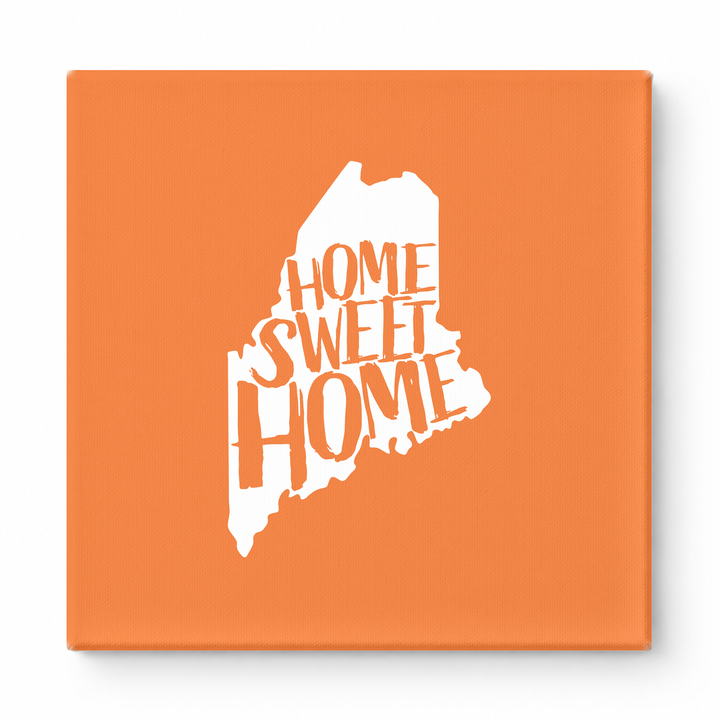 HOME SWEET HOME — Maine State Silhouette