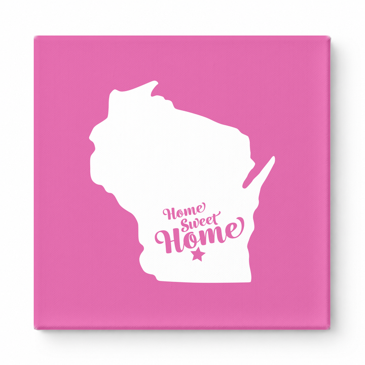 Home Sweet Milwaukee — Wisconsin State Silhouette