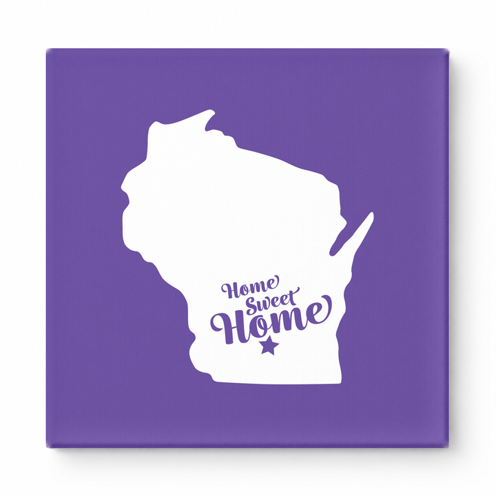 Home Sweet Milwaukee — Wisconsin State Silhouette