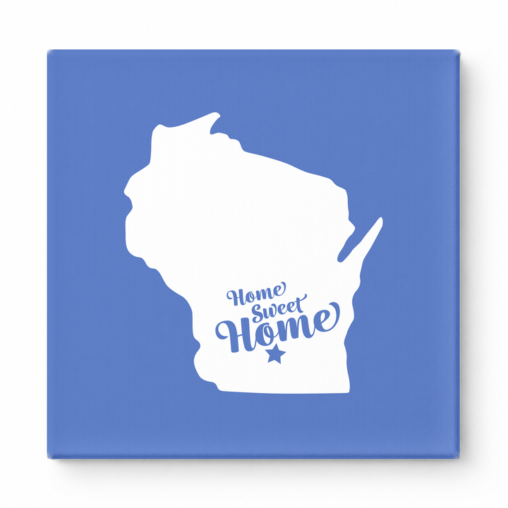 Home Sweet Milwaukee — Wisconsin State Silhouette