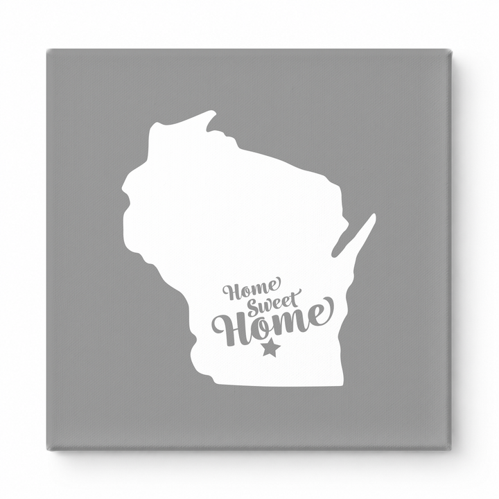 Home Sweet Milwaukee — Wisconsin State Silhouette