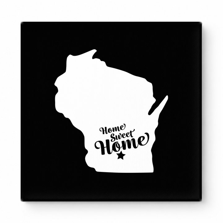Home Sweet Milwaukee — Wisconsin State Silhouette