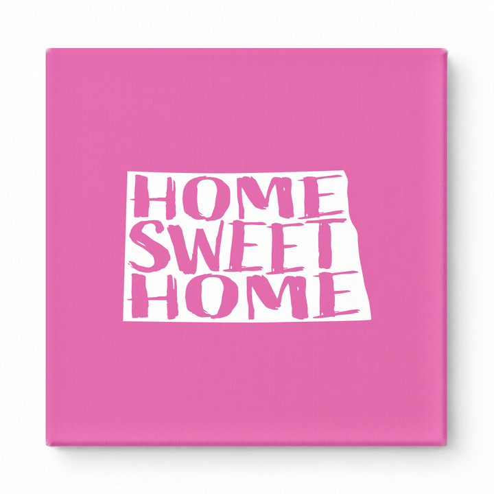 HOME SWEET HOME — North Dakota State Silhouette