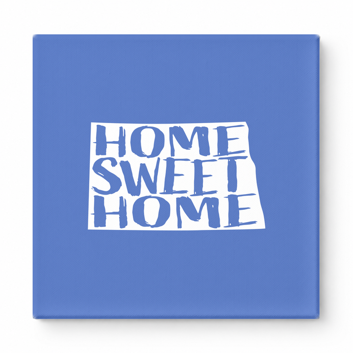 HOME SWEET HOME — North Dakota State Silhouette