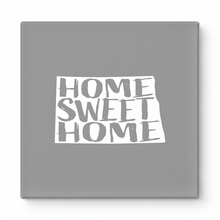 HOME SWEET HOME — North Dakota State Silhouette
