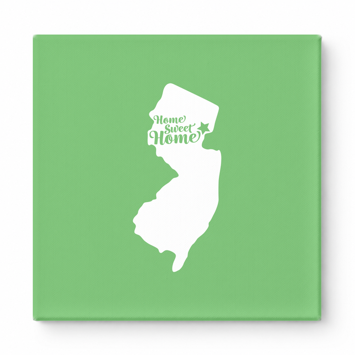 Home Sweet Jersey City — New Jersey State Silhouette