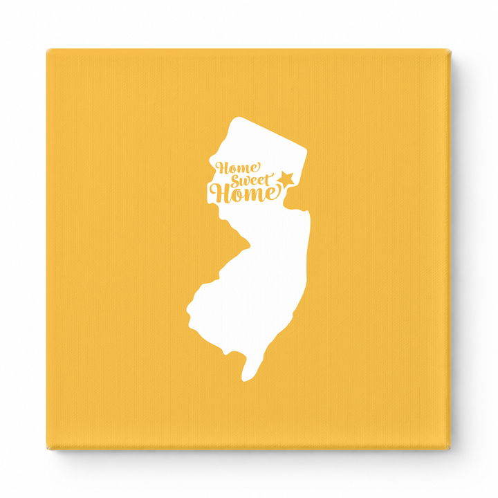 Home Sweet Home — New Jersey State Silhouette