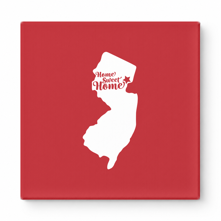 Home Sweet Home — New Jersey State Silhouette