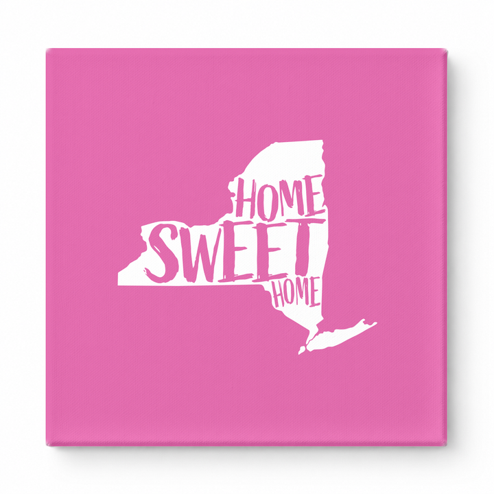 HOME SWEET HOME — New York State Silhouette