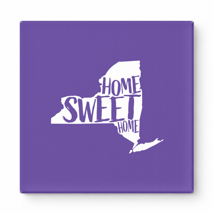 HOME SWEET HOME — New York State Silhouette